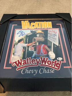 Chevy Chase Vacation signed Photo