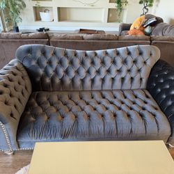 Velvet Couch
