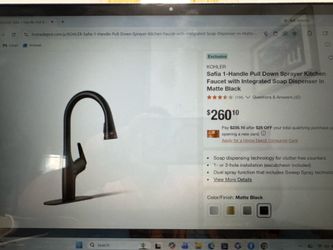 Kitchen faucet