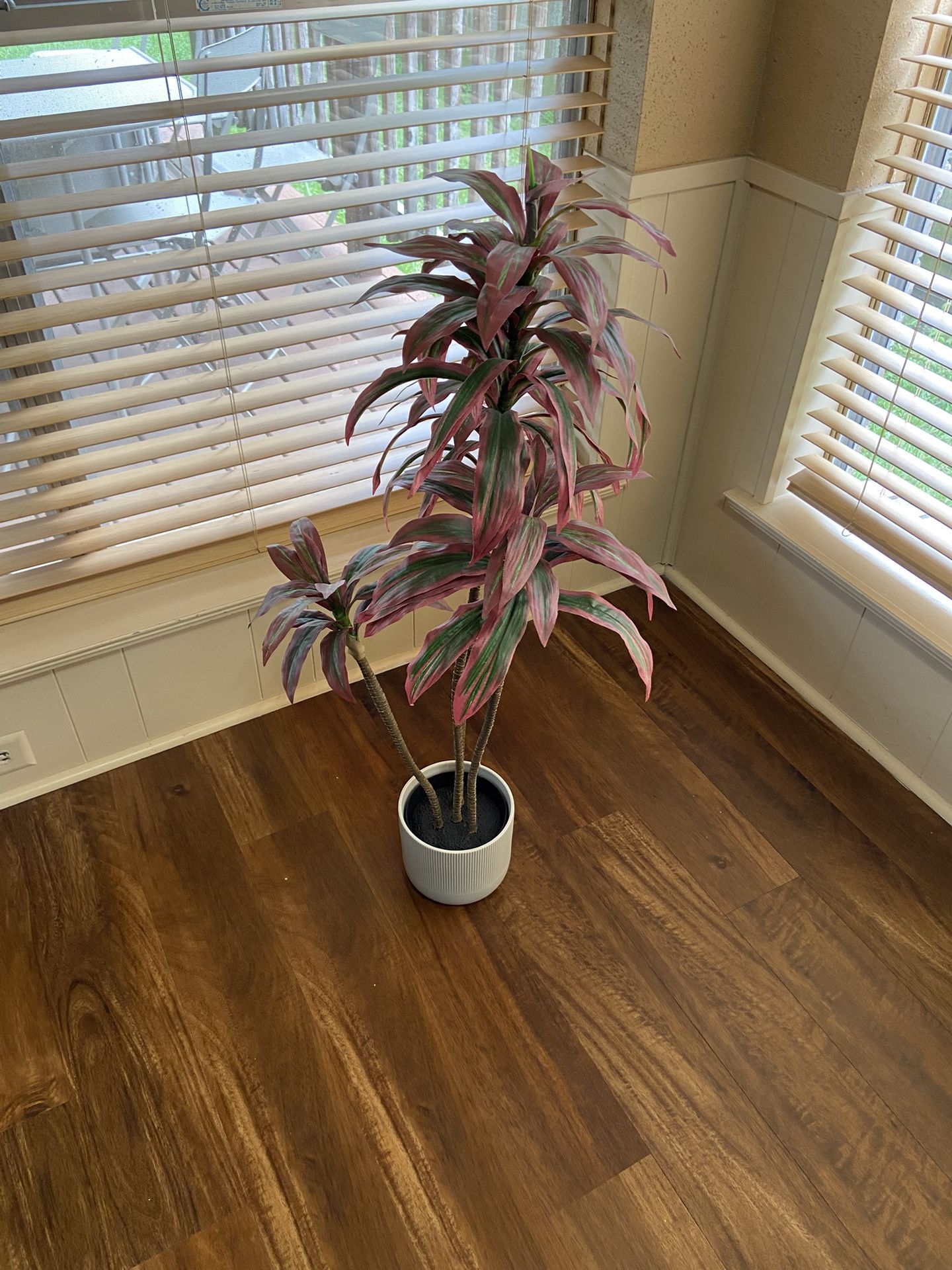 Artificial Tree And Plant Pot