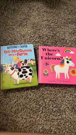 Touch and feel books set of 2