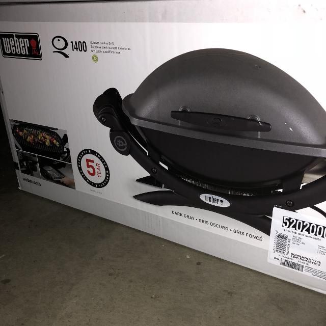 Brand New In The Box Weber Grill Q1400