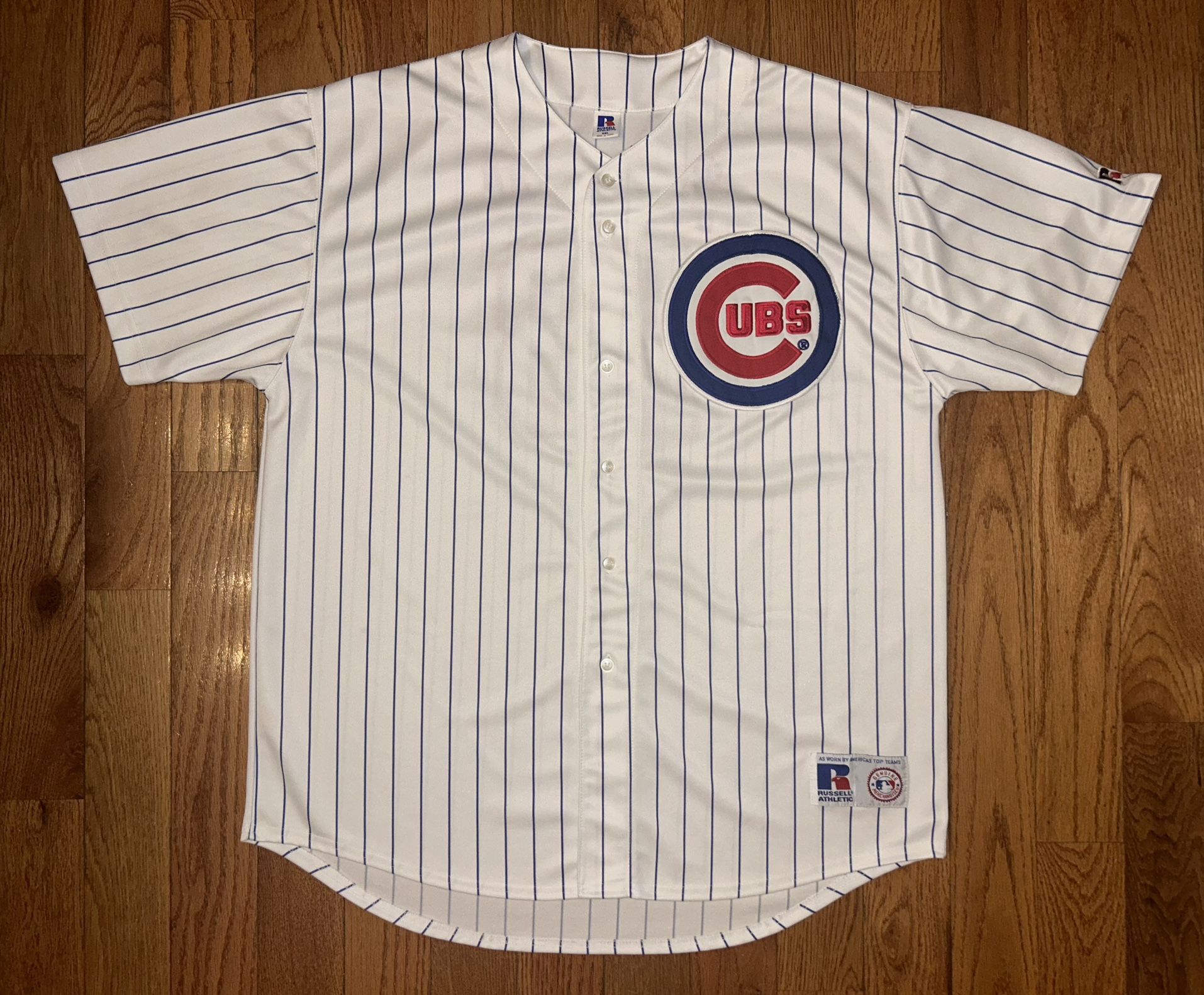 Moises Alou Chicago Cubs Russell Athletic Vintage Jersey Size 2XL