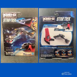 Star Trek Kre-O Klingon ‘07 Battle Cruiser Collectible—New In Box