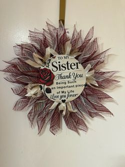 Hand made wreath