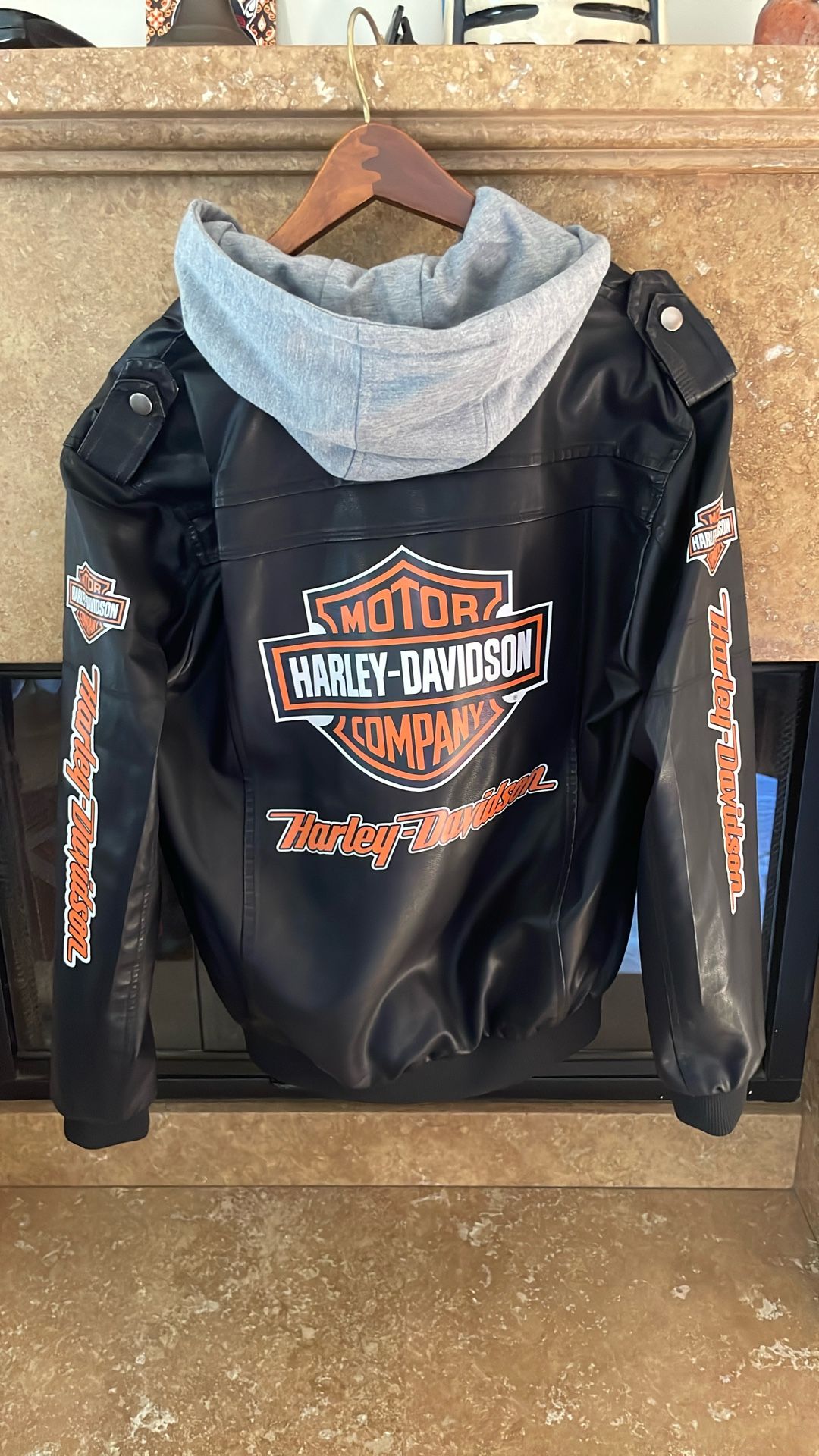 Leather Harley Davidson jacket