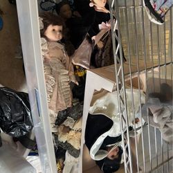 Porcelain Dolls And Barbies