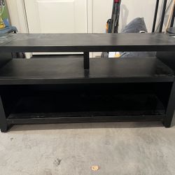 Black TV Stand/ Entertainment Center
