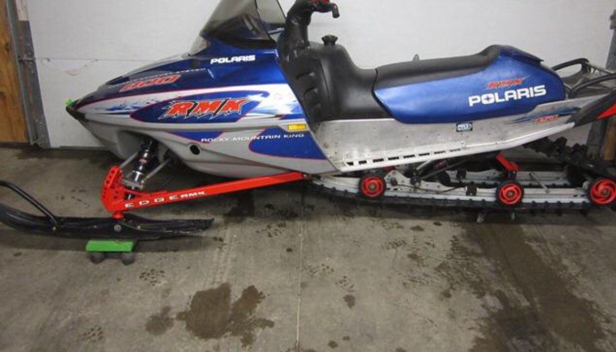 Polaris sleds and Arctic Cat sleds