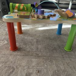 Melissa And Doug Wooden Activity Table 