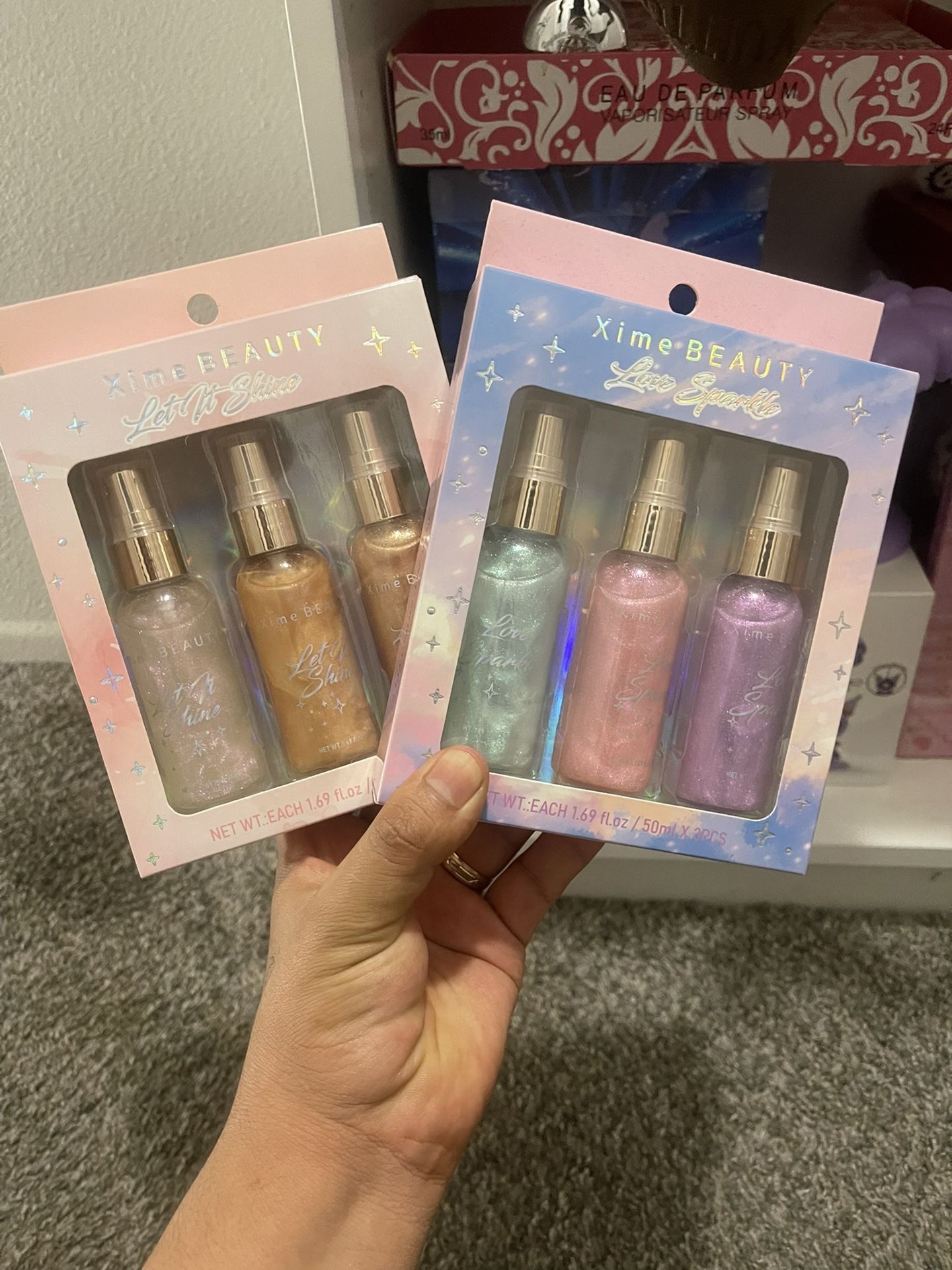 Body Gliter  New 🔥👌🎁 Set 3 Piesas $ 8 Each 