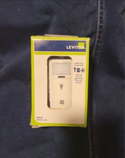 Leviton humidity sensor switch and light switch $20 each