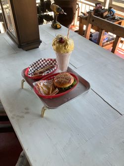 VINTAGE CAR HOP WINDOW TRAY
