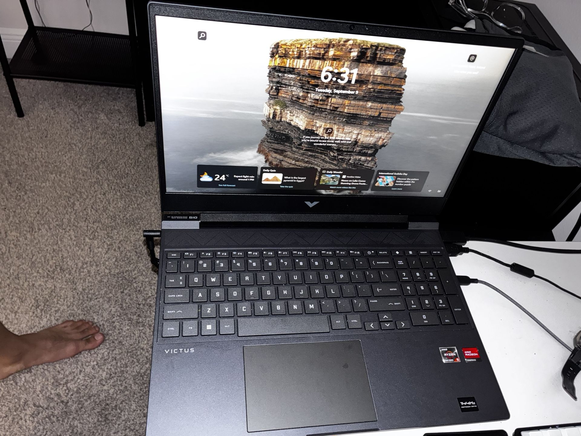 Gaming laptop
