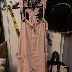 Pink Overalls