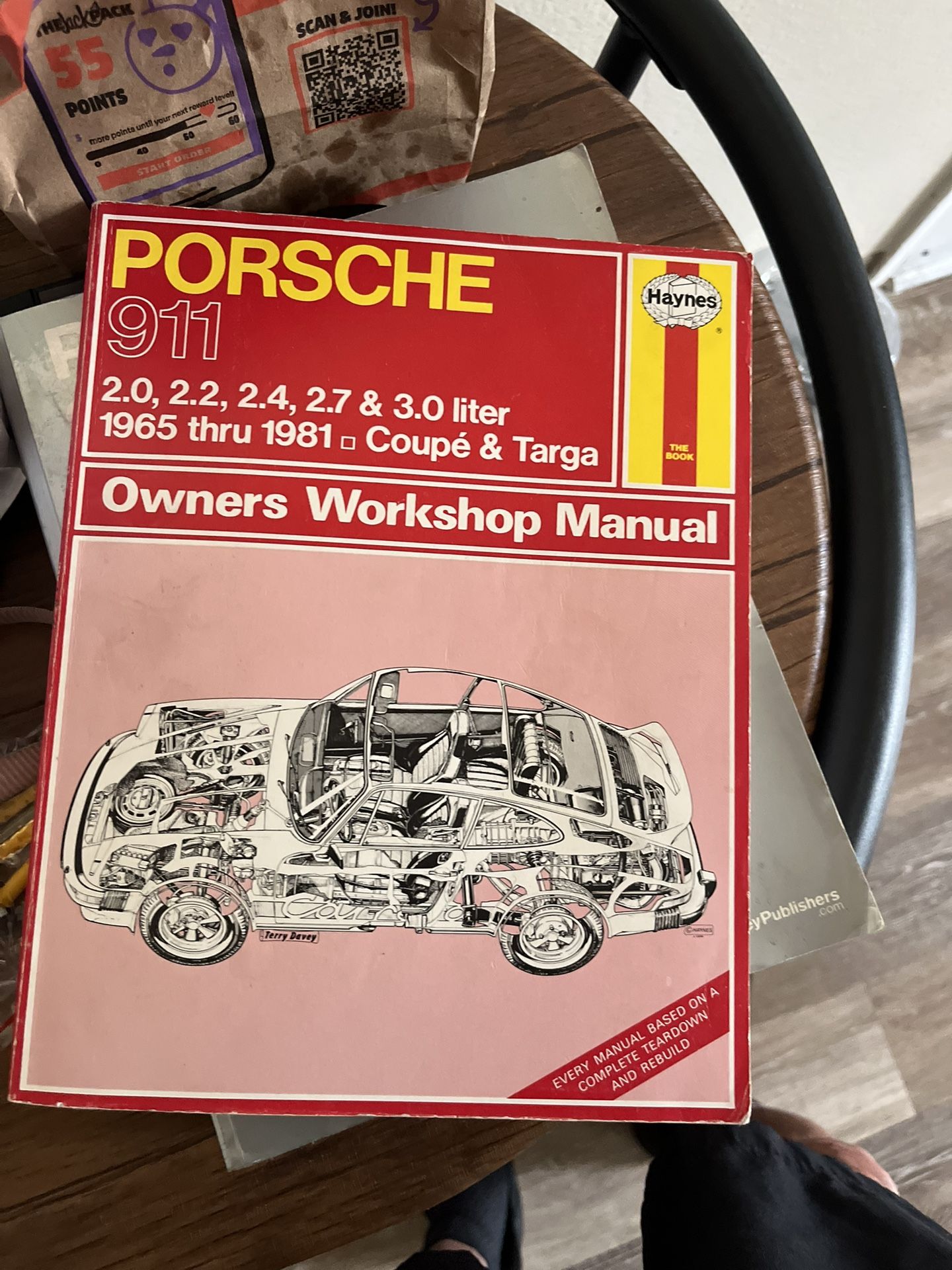 65-81 Porsche 911 Service And Repair Manual Haynes Publications