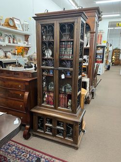 Southwest Wood & Metal Display Shelf