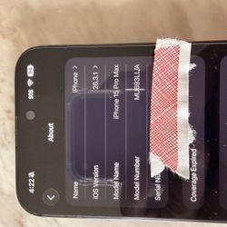 iPhone 15 Pro Max 256GB