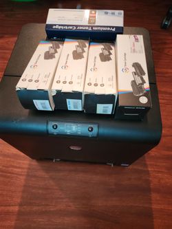 Dell 1320c Color Laser Printer with 5 LD Toner Cartridges