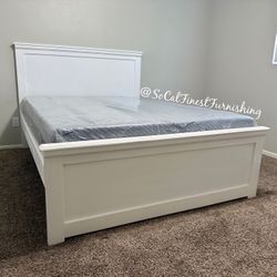 New Queen Bed With Mattress