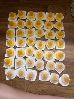 Disposable nipples individual pack