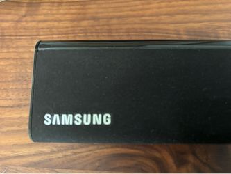 Samsung soundbar and subwoofer