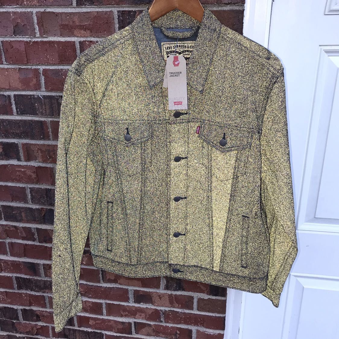PHOTOLIT DENIM TRUCKER JACKET