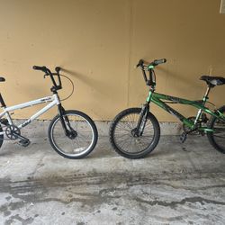 2 BMX bikes for $75 