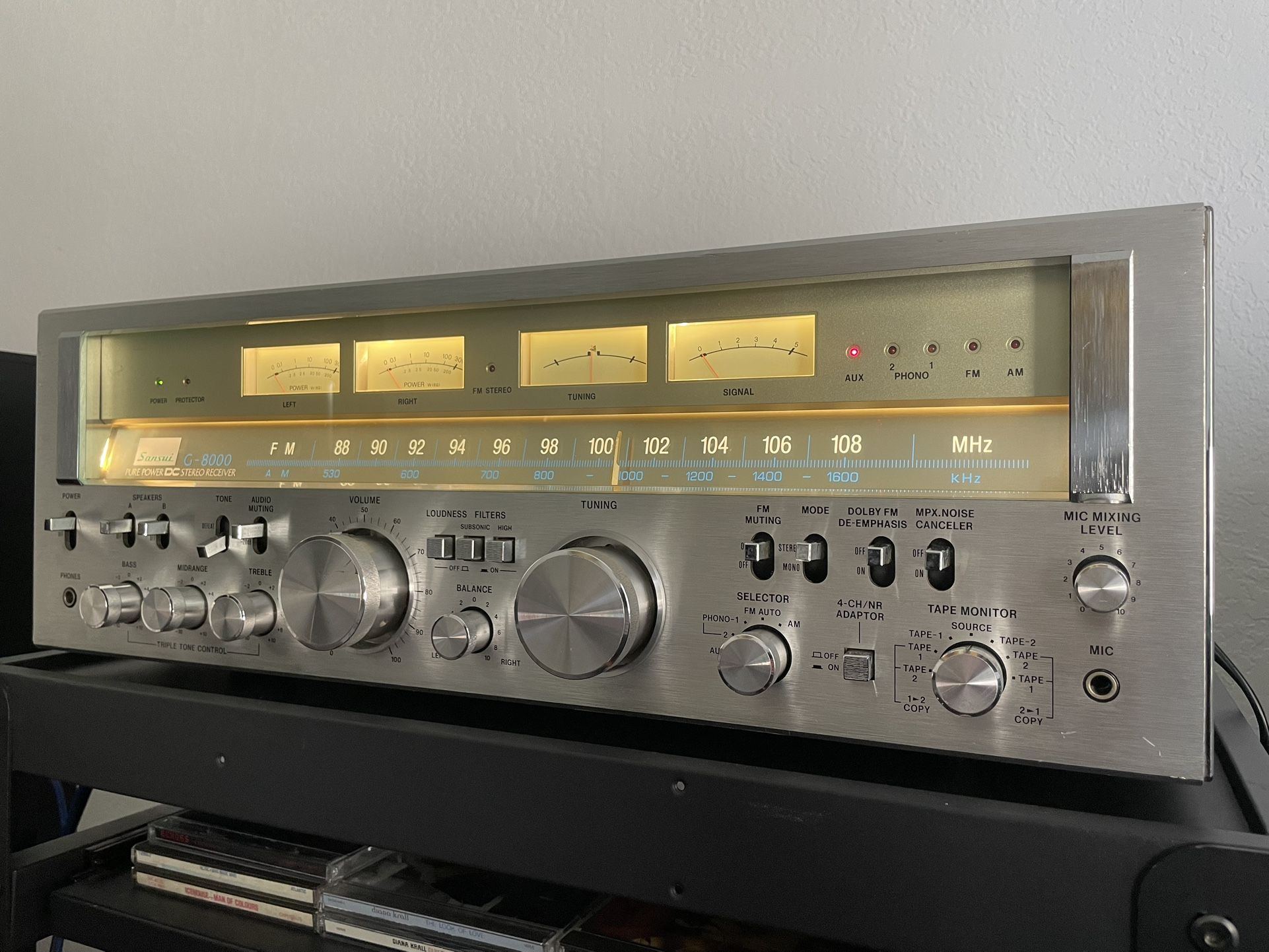 Sansui G 8000 Pure Power DC Stereo Monster Receiver