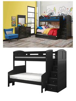 Bunk bed twin over full $700