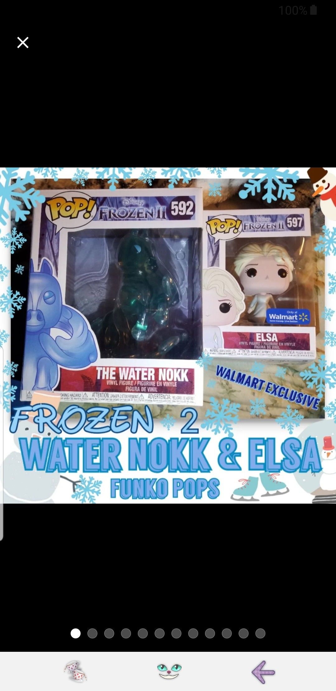 Water Nokk & Elsa Funko Pop Frozen 2