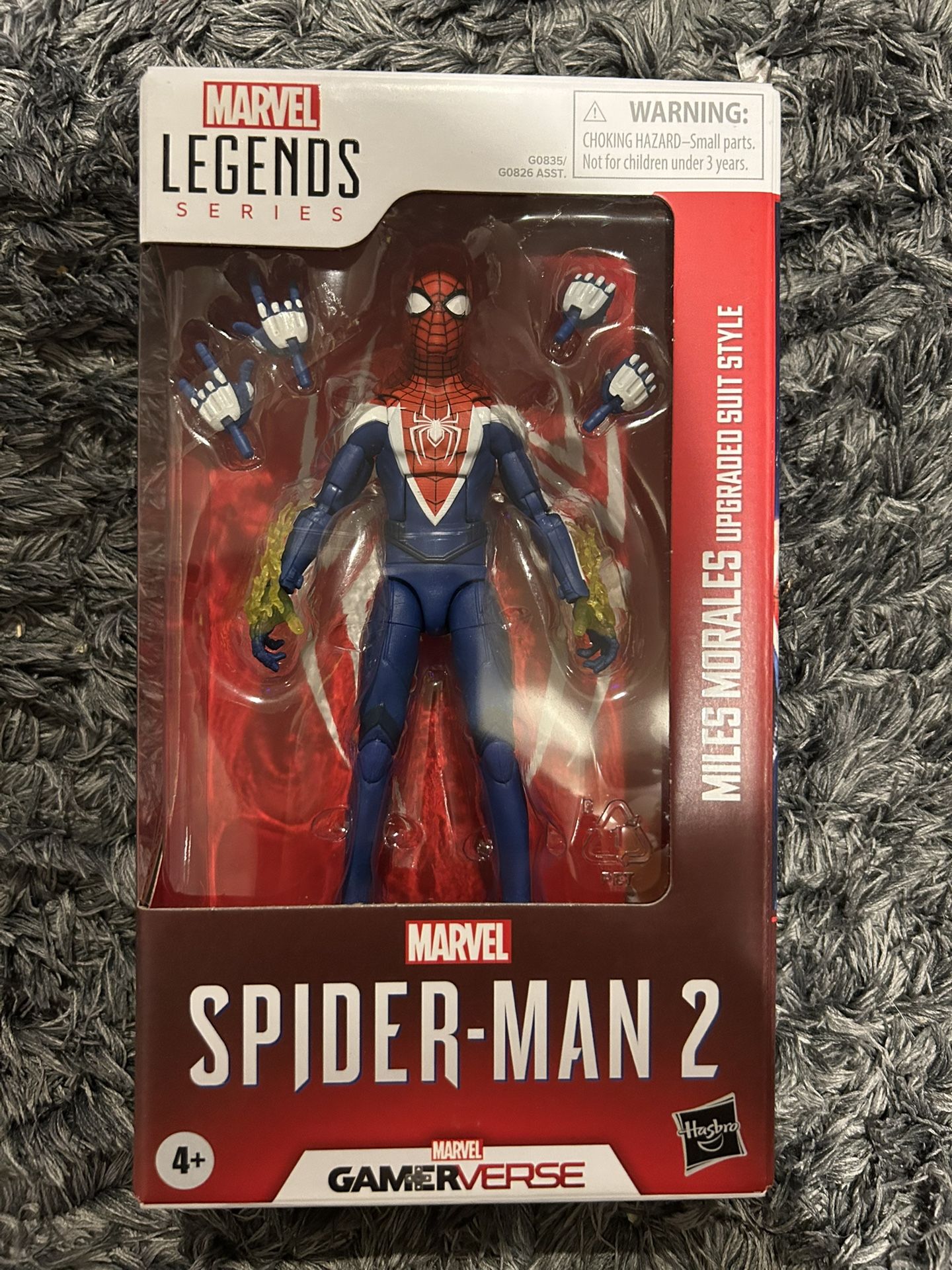 Marvel Legends GamerVerse Spider Man 2 Miles Morales Upgraded Suit Style