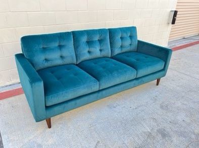 New_Open Box_Costco Lillian August Diani Fabric Sofa_40% Off Costco price