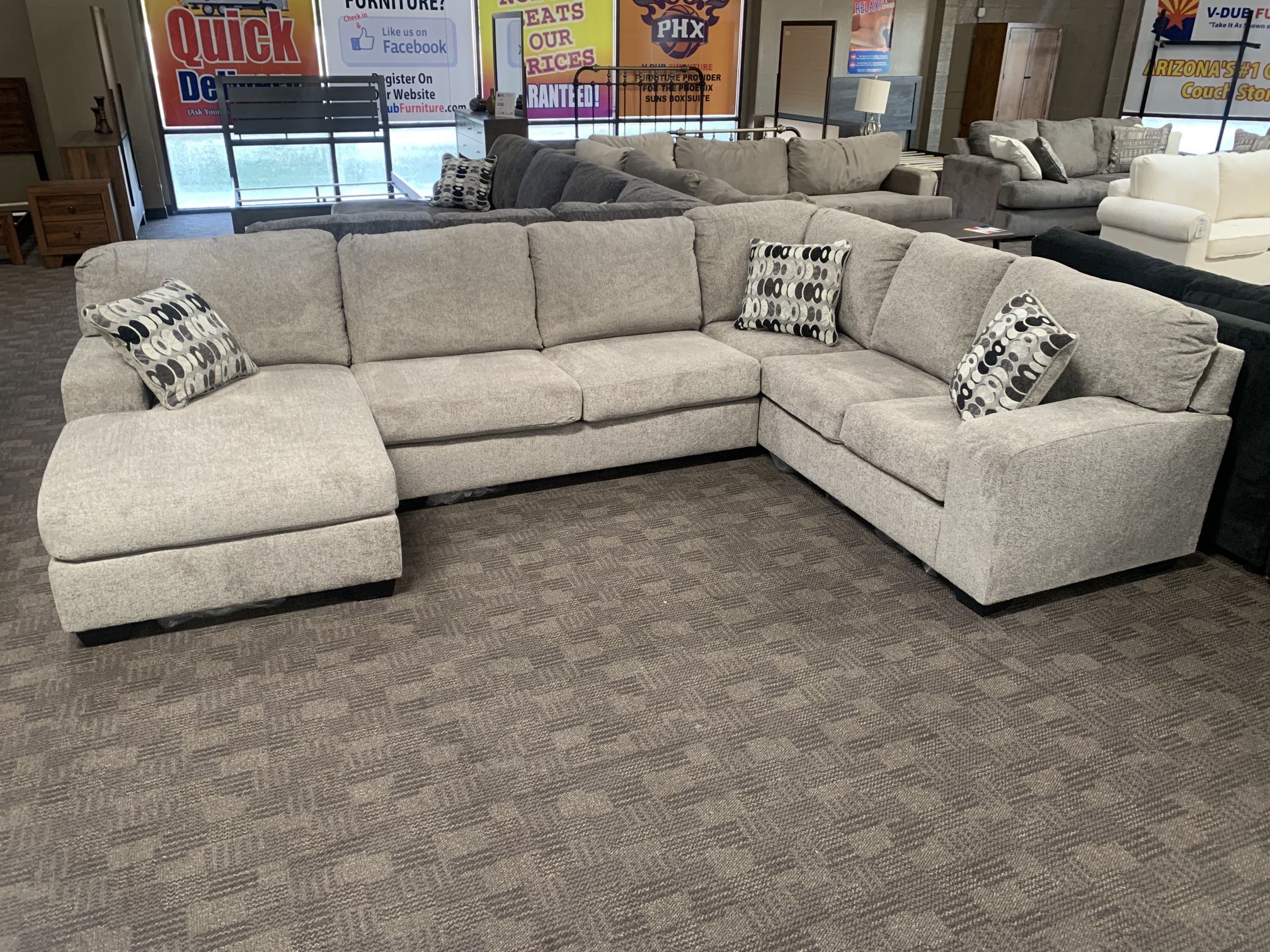 Grey Sectional Couch New