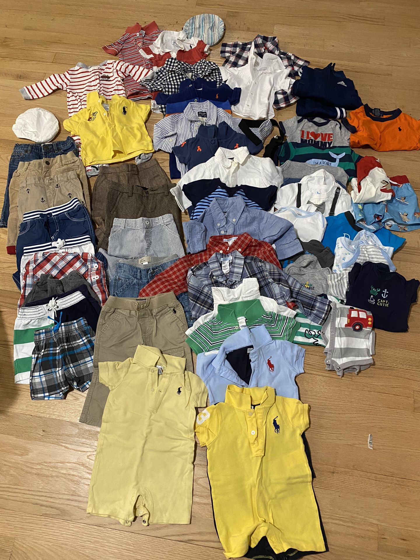 Six month baby boy clothes