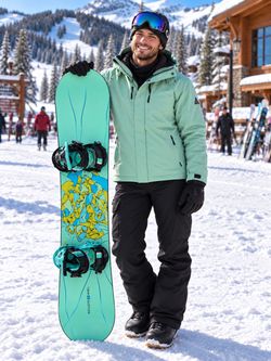 153cm Burton Snowboard w/ Burton Bindings