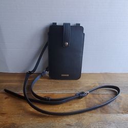 White Black Cellphone Purse Wallet