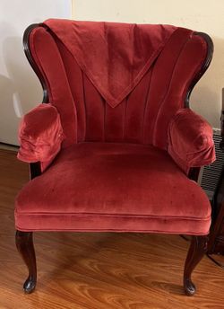 antique Red Chair