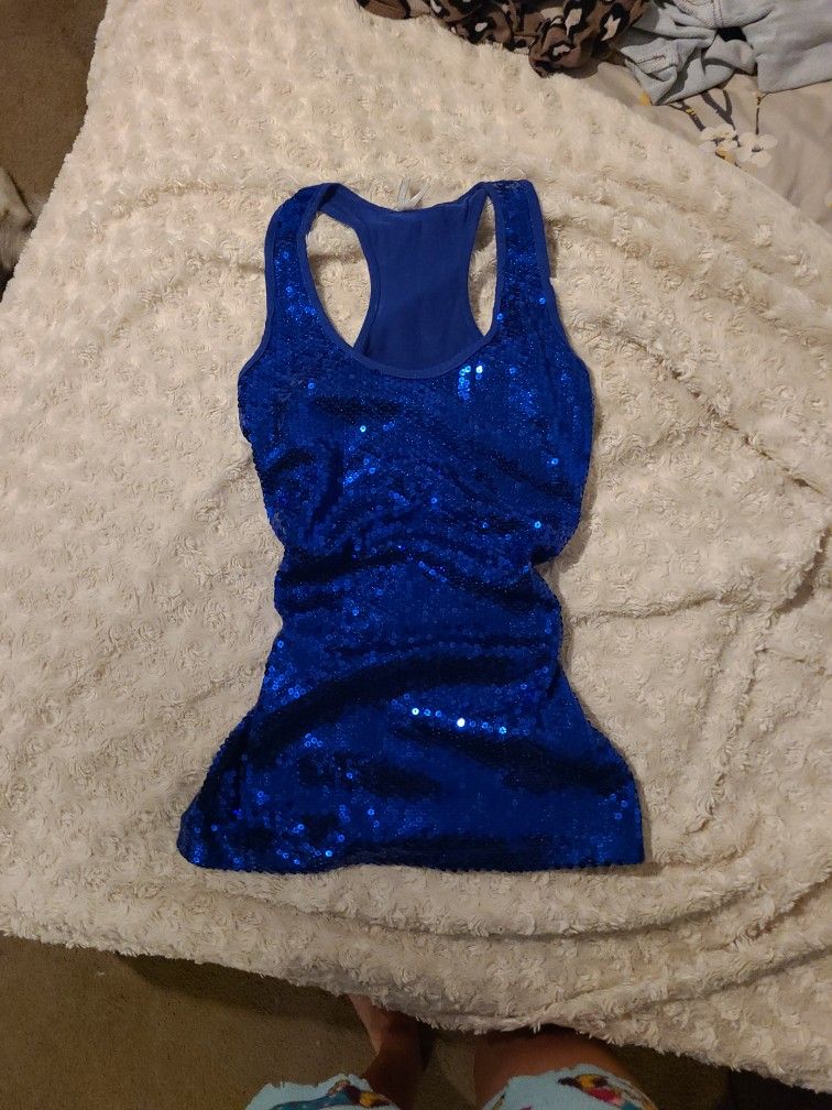 Sequin Tank Top