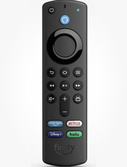 Amazon Alexa Voice Remote 3rd Gen for Fire TV - Black