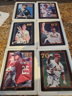 Mark McGwire King of Swing 6 Plate Set