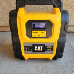 Excellent Condition Cat Power Station 2500 Amp Jump Starter and Air Compressor USB/USBC