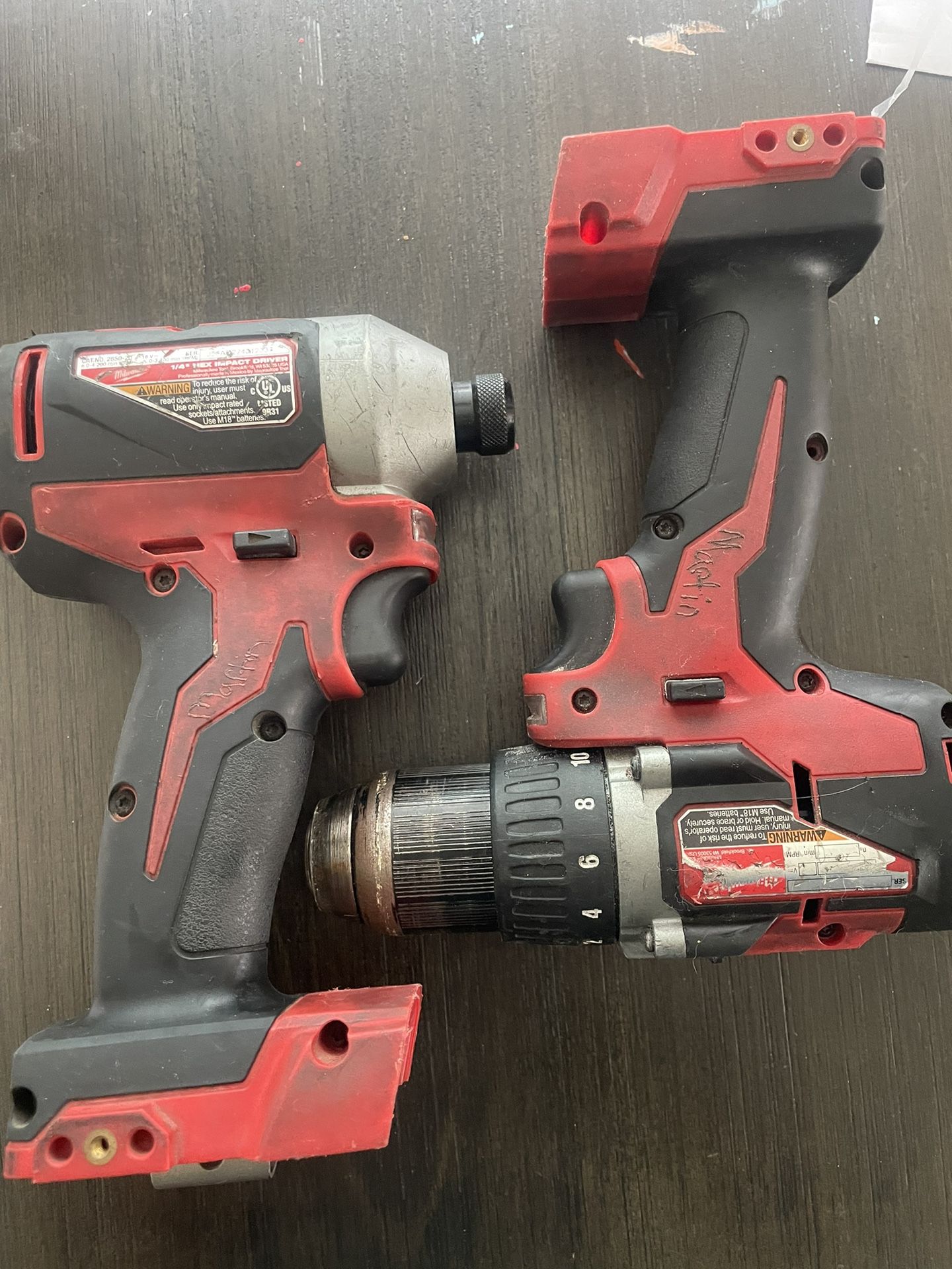 Milwaukee Impact And Drill Charger. No Battery 