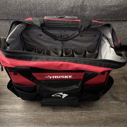 Husky rolling tool bag