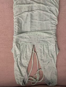 Light green dress