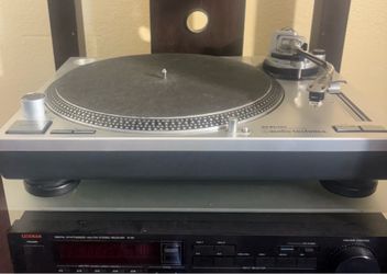 Audio-Technica AT-PL120 Direct Drive Turntable w/ Shure M44-7 – DJ Ready