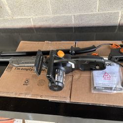 Worx 10” pole/ chain saw