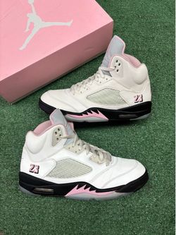 JORDAN 5 MEDUIM SOFT PINK SIZE 12