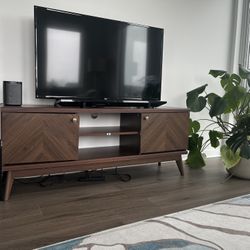 Mid century Modern Media Console 