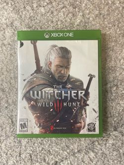 GOOD CONDITION - The Witcher Wild Hunt Game Disc